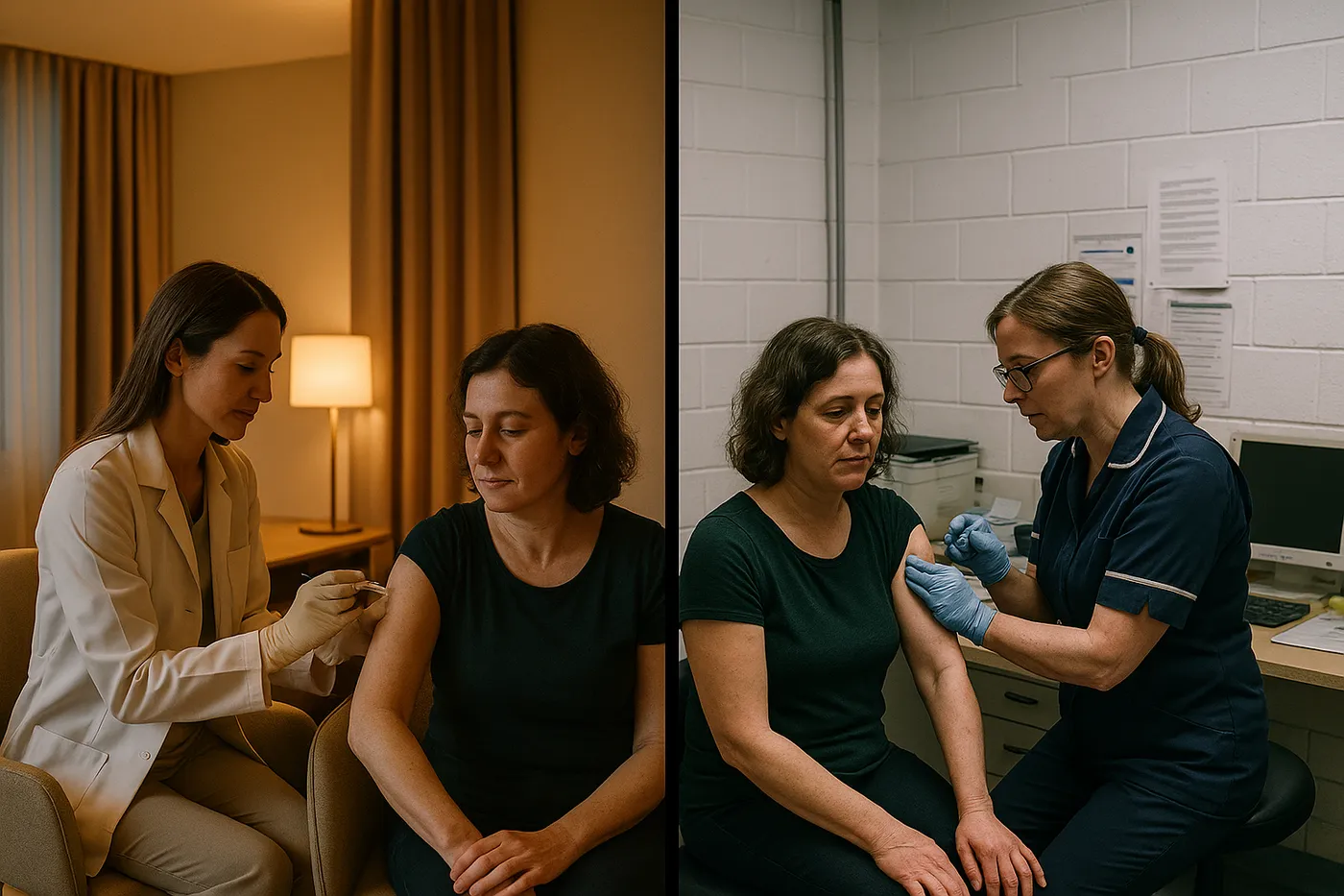 Split consultation rooms