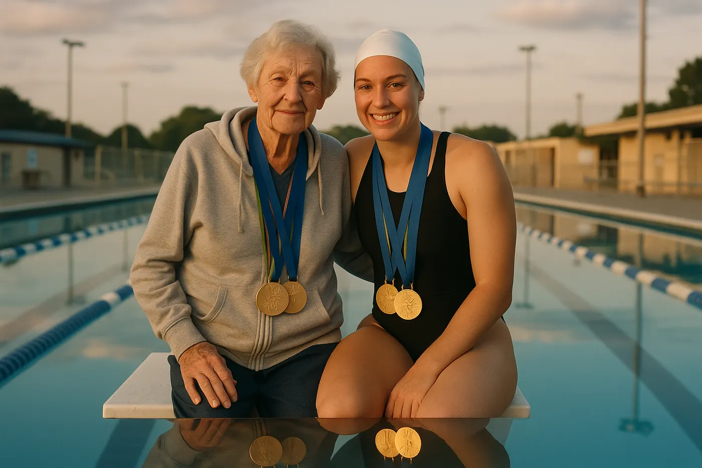 Swimming Legends Unite